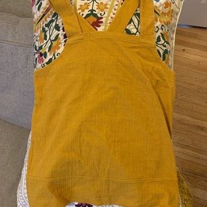 Madewell Apron Cross-back Tank